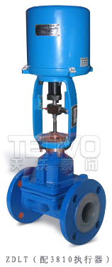 ZDLT型電子式電動隔膜調(diào)節(jié)閥實(shí)物圖