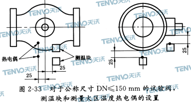 測溫塊和測量火區(qū)溫度熱電偶的設置